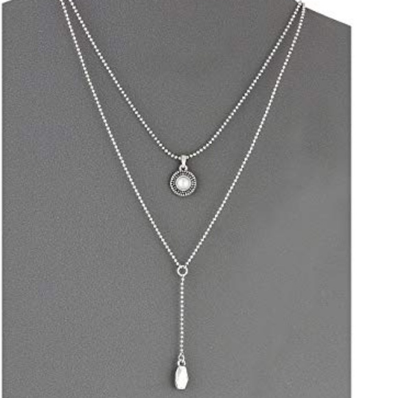 Lucky Brand Jewelry - Lucky Brand layered pearl necklace-NWT